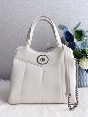 NEW✨GUCCI Petite GG Calf Leather Shoulder / Hand Bag